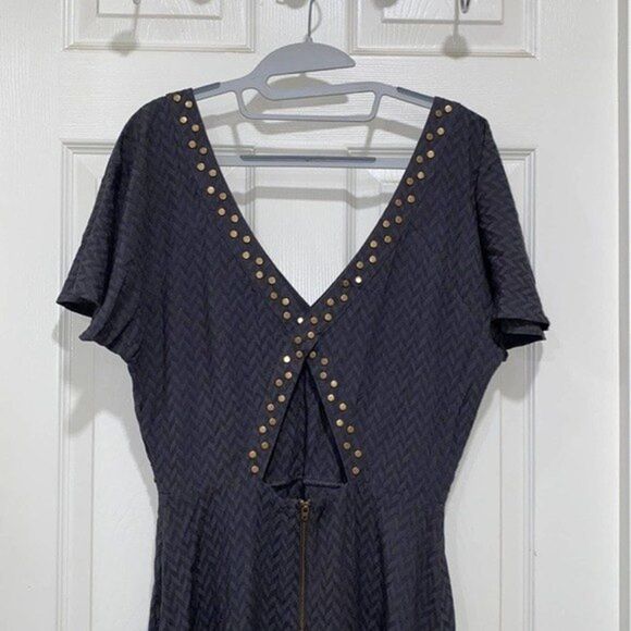 LAmade Selene Studded Dress In Quarry Womens Size Small - Picture 5 of 9